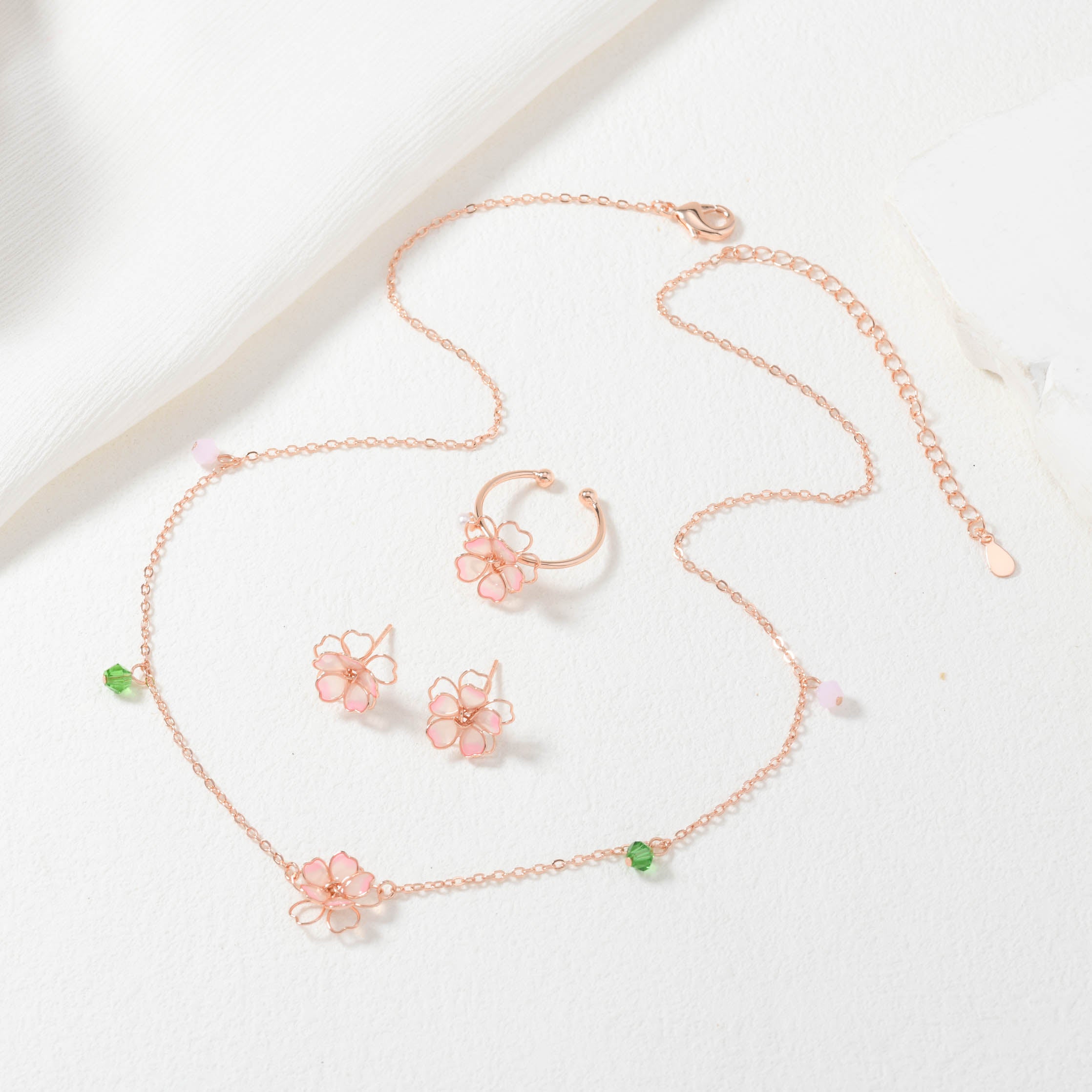 Exquisite Sakura Studs