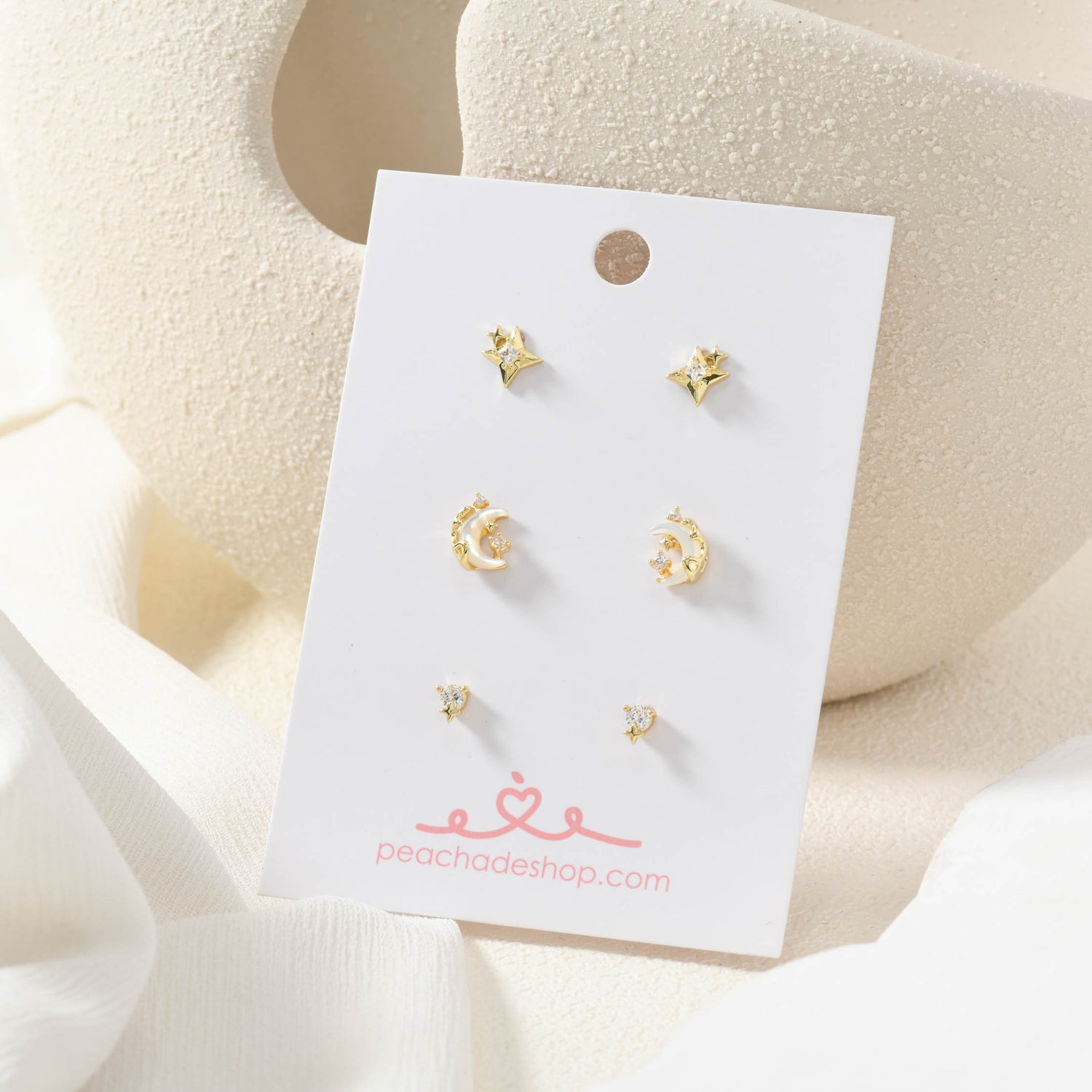 Gold Celestial Stud Pack