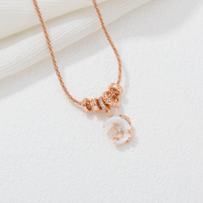Blush Moon Necklace