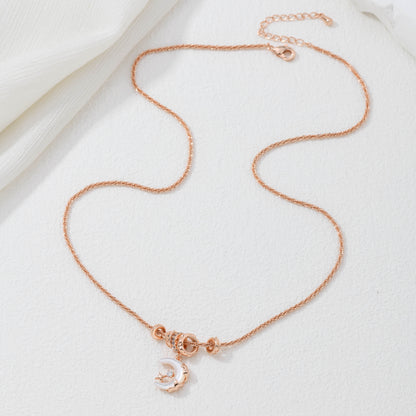 Blush Moon Necklace