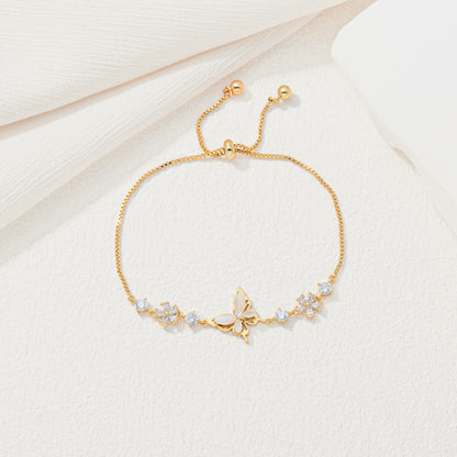 Golden Butterfly Bracelet