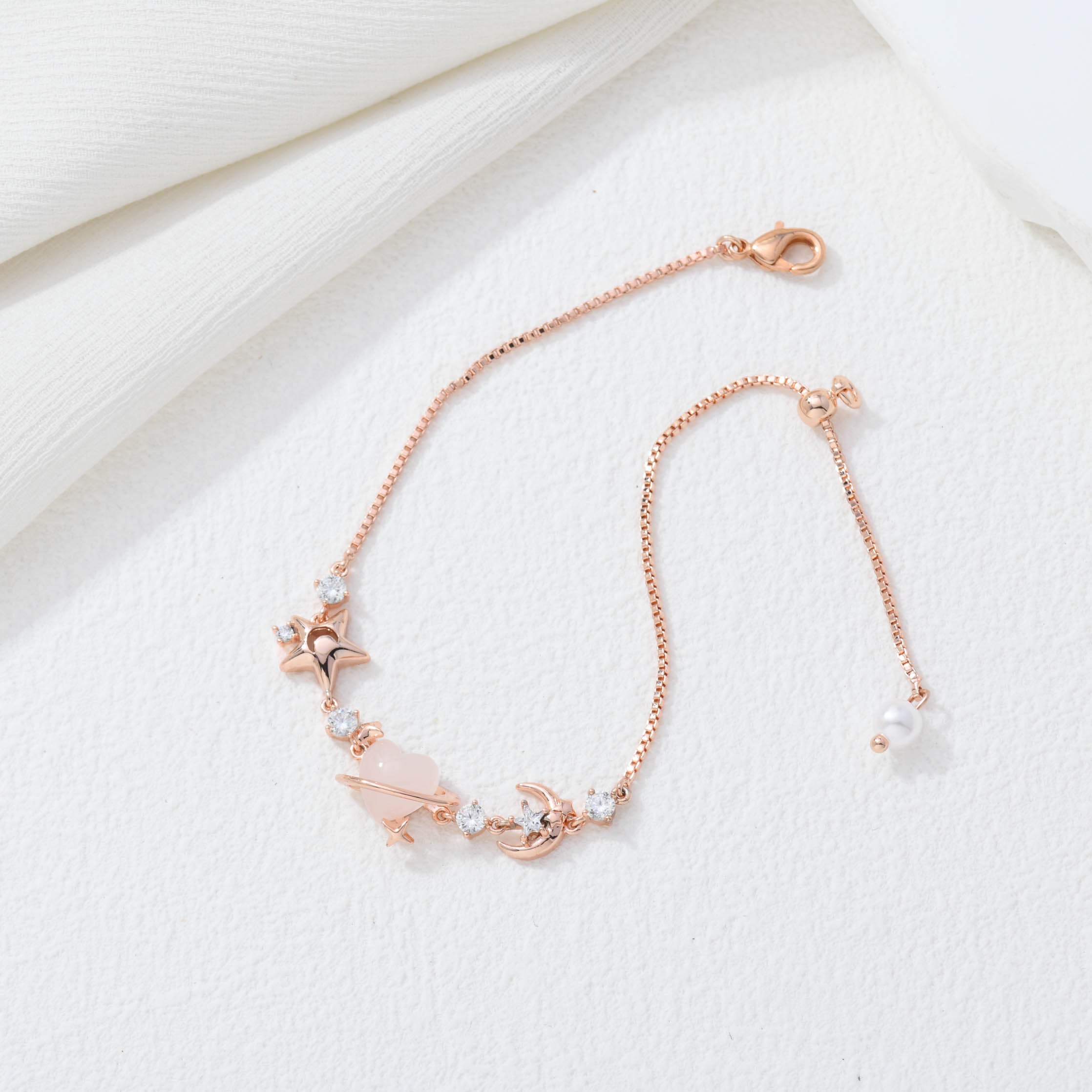 Luna Hearts Bracelet