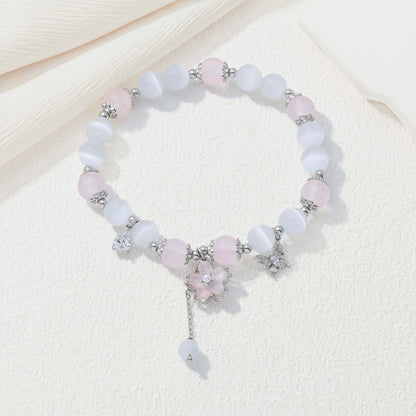Sakura Beaded Bracelet