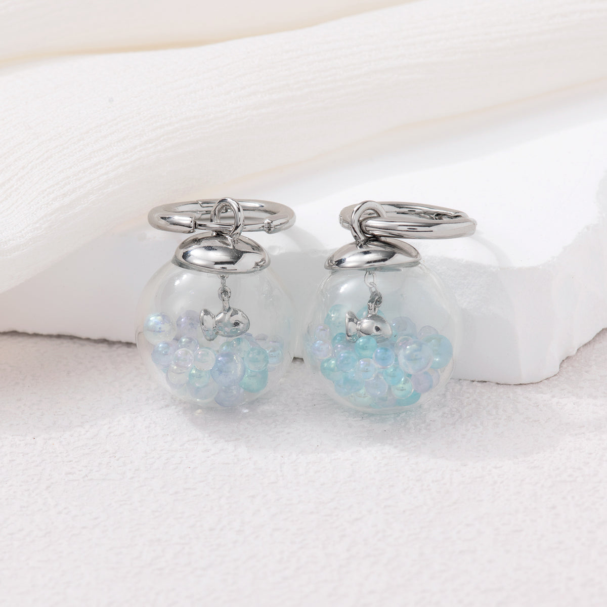 Goldfish Bowl Earring