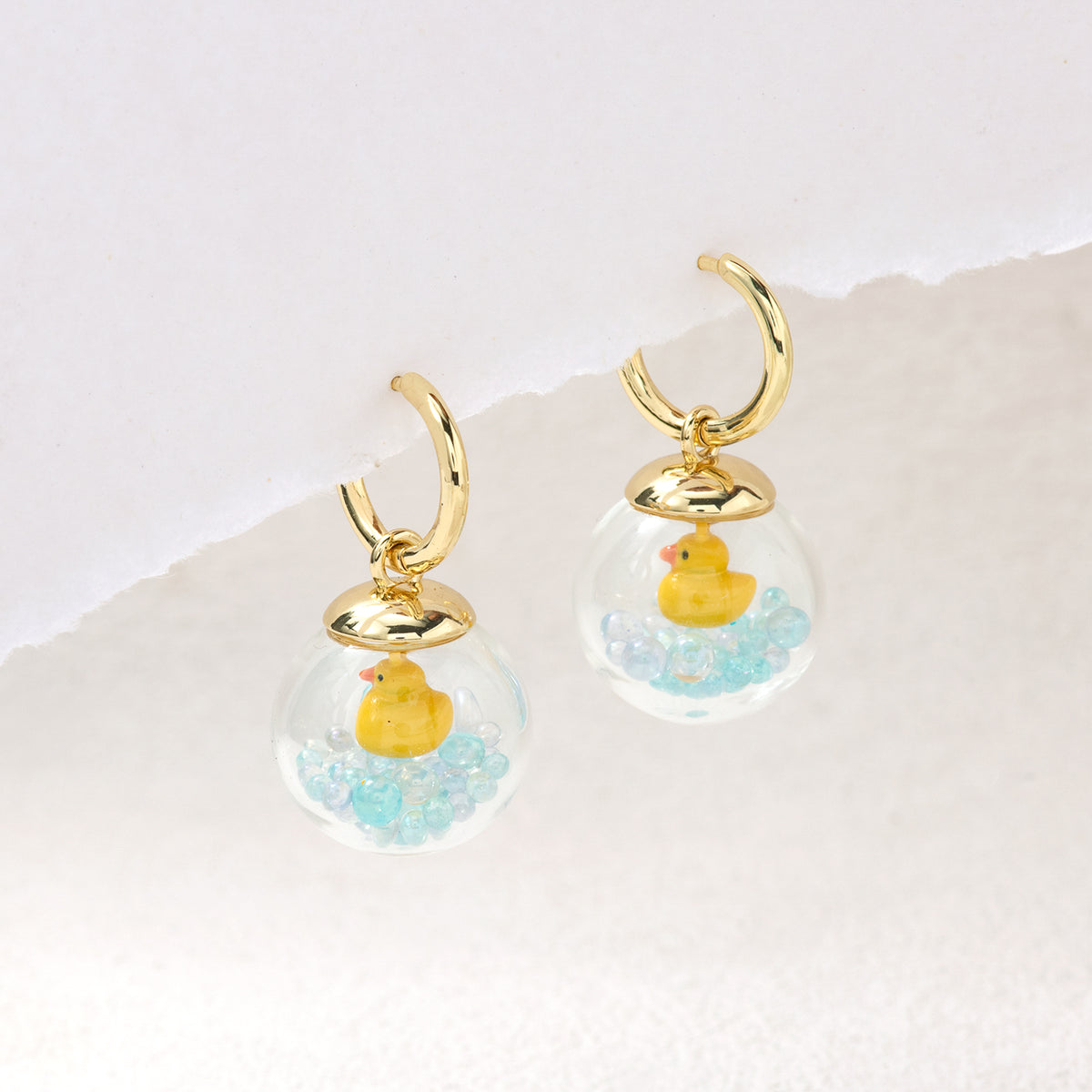 Ducky Earrings
