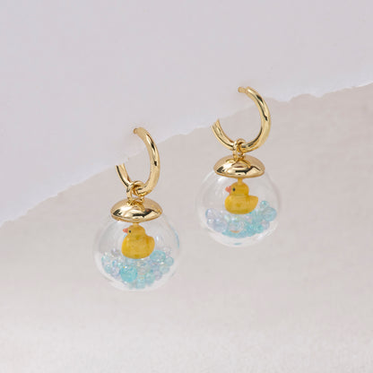 Ducky Earrings