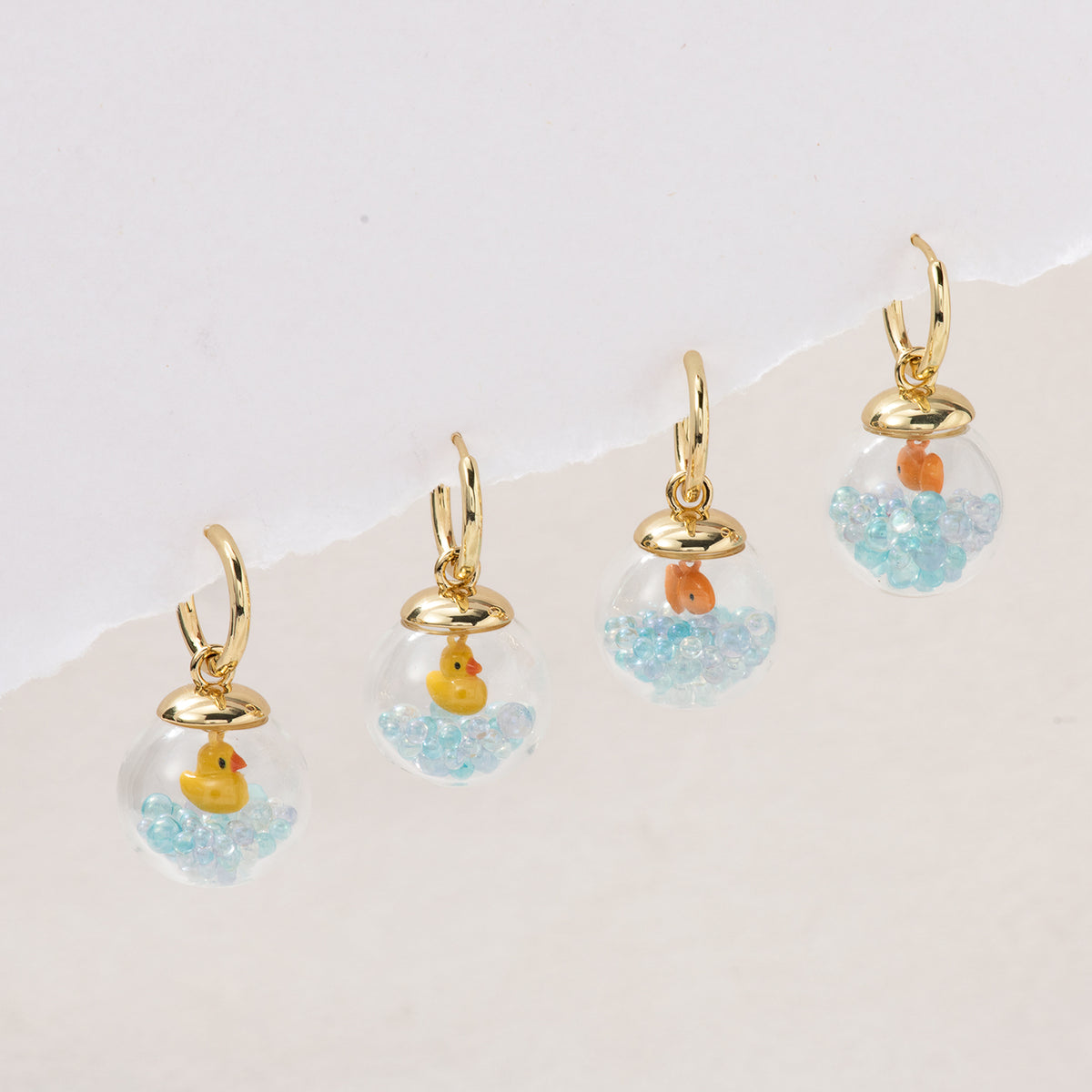 Ducky Earrings
