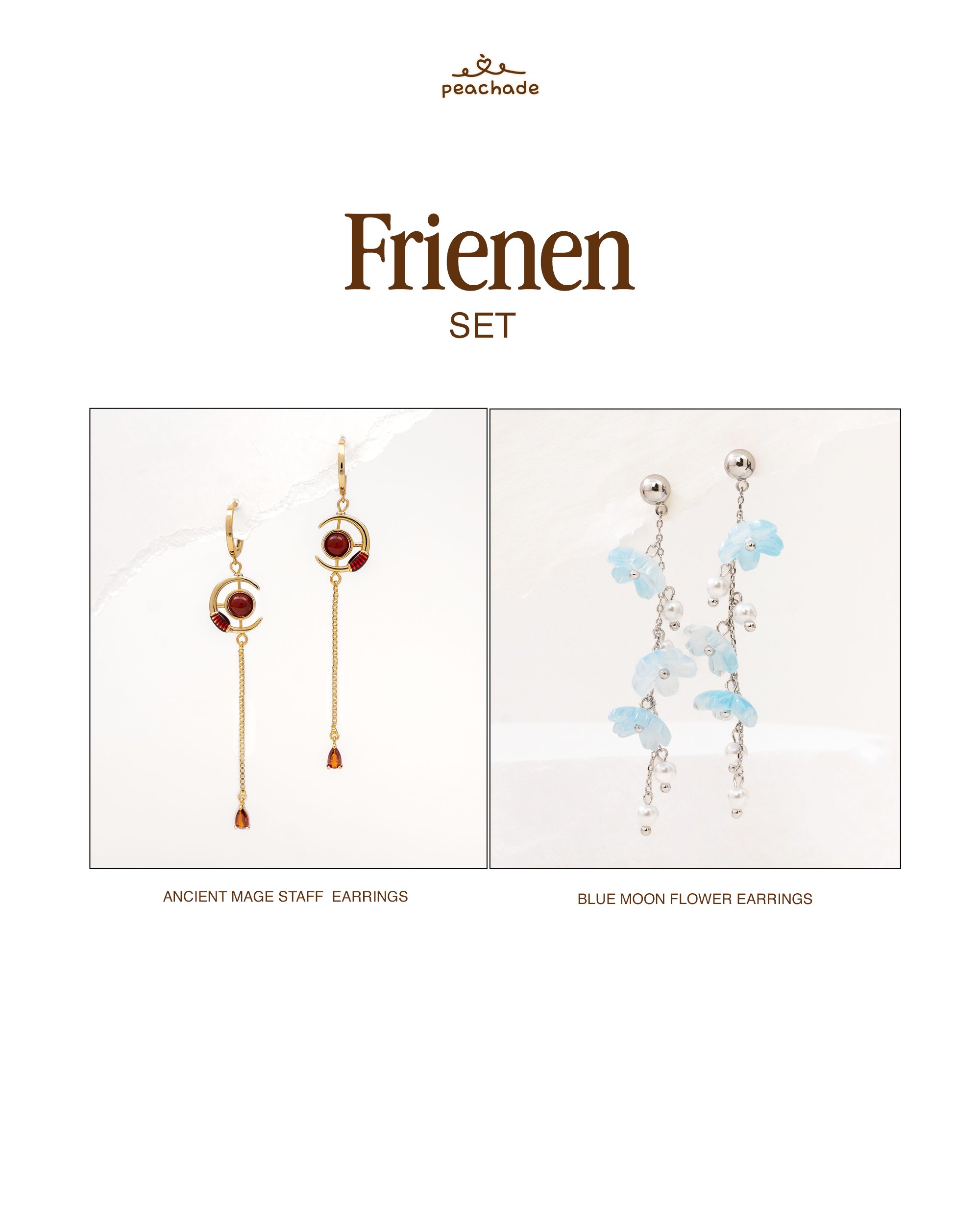 Ancient Elf Staff Earrings