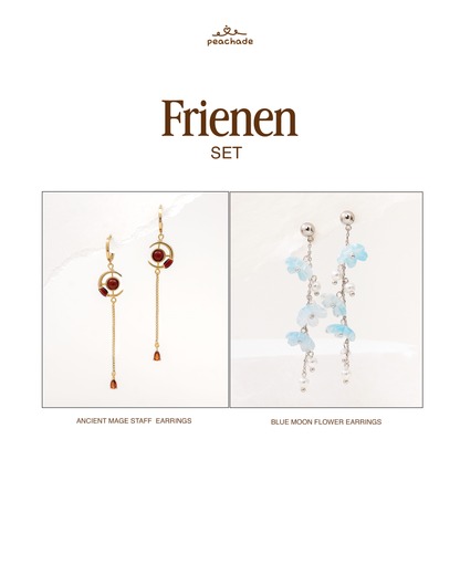 Ancient Elf Staff Earrings