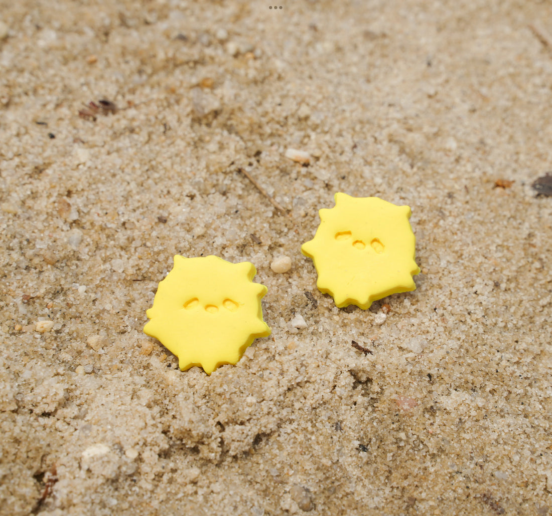 Pufferfish Ear Studs