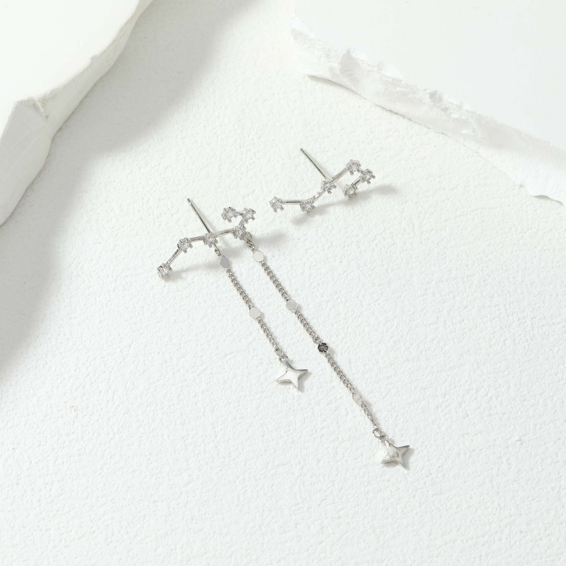 Asymmetric Constellation Earrings