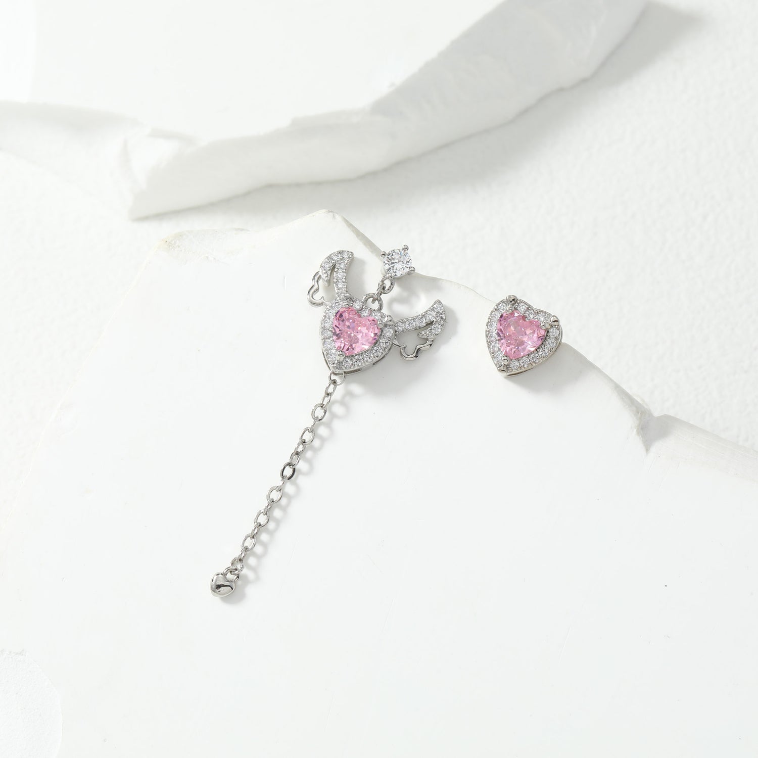 Flying Heart Earrings