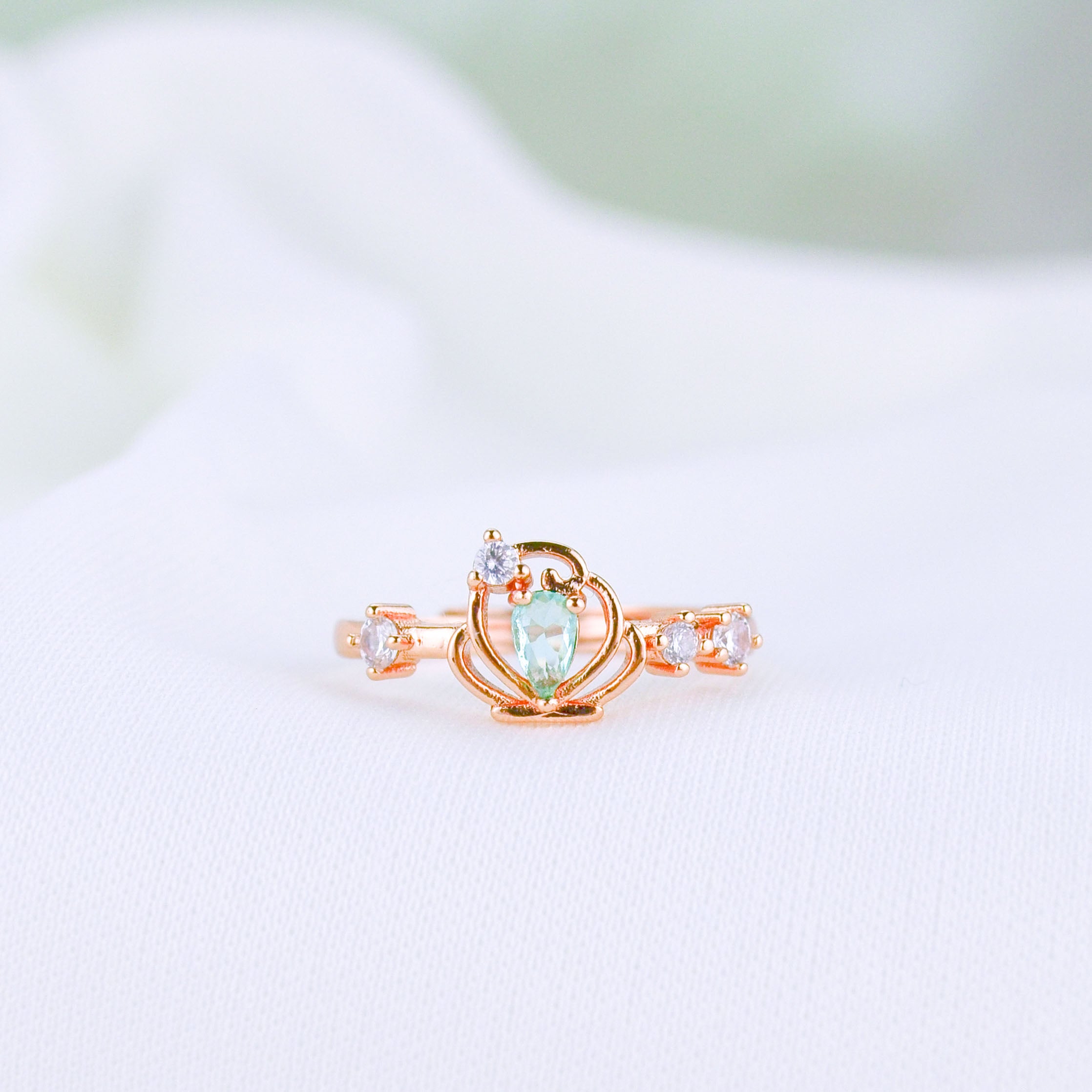 Green Shell Ring
