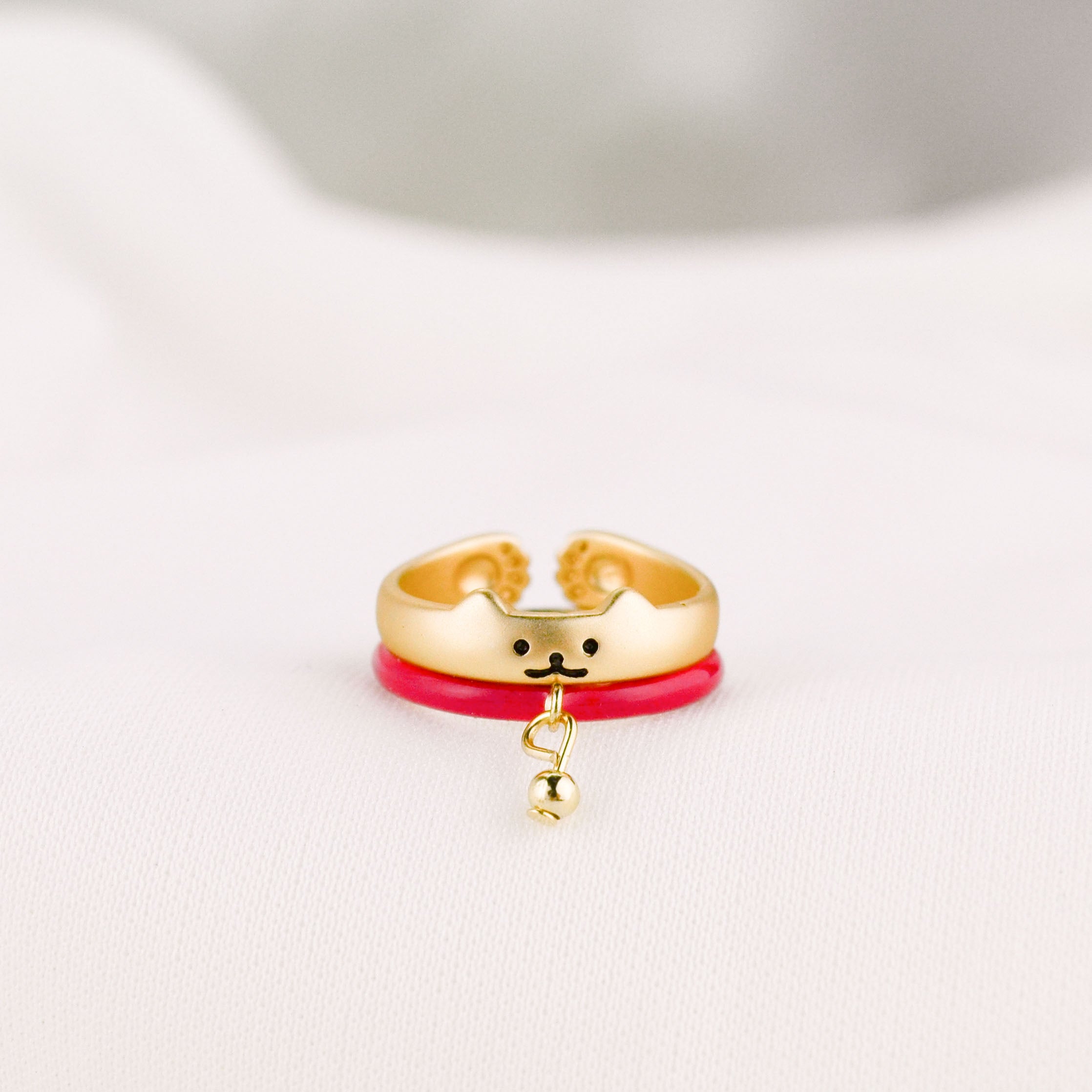 Adopt a Cat Pinky Ring