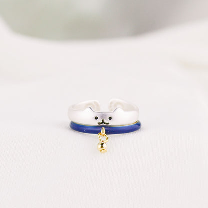Adopt a Cat Pinky Ring