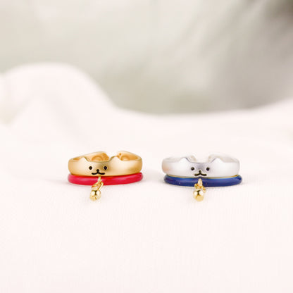 Adopt a Cat Pinky Ring