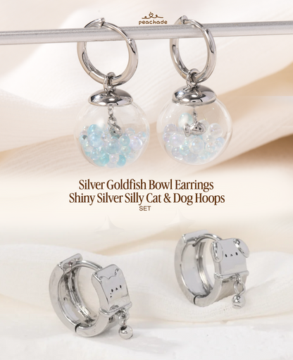 Goldfish Bowl Earring