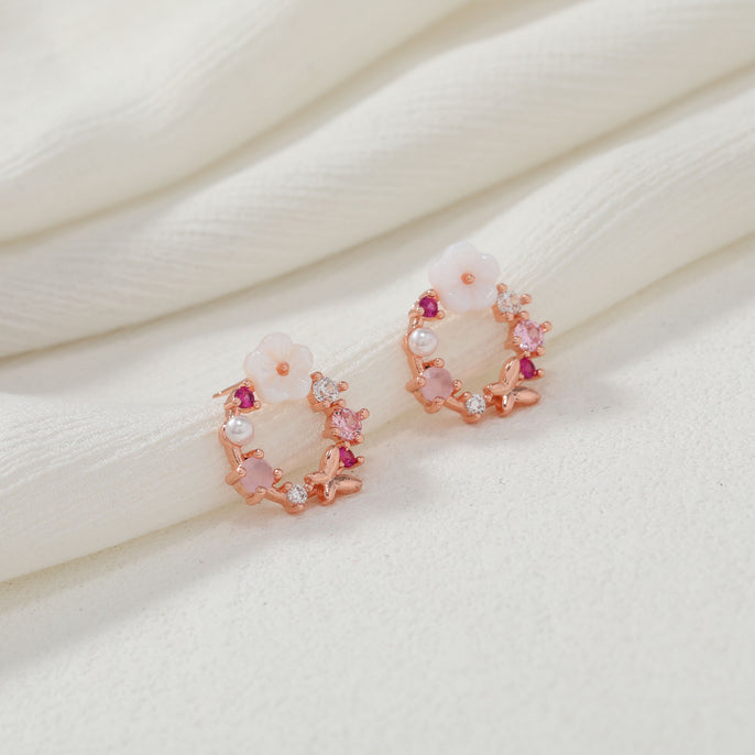 Daisy Wreath Earrings