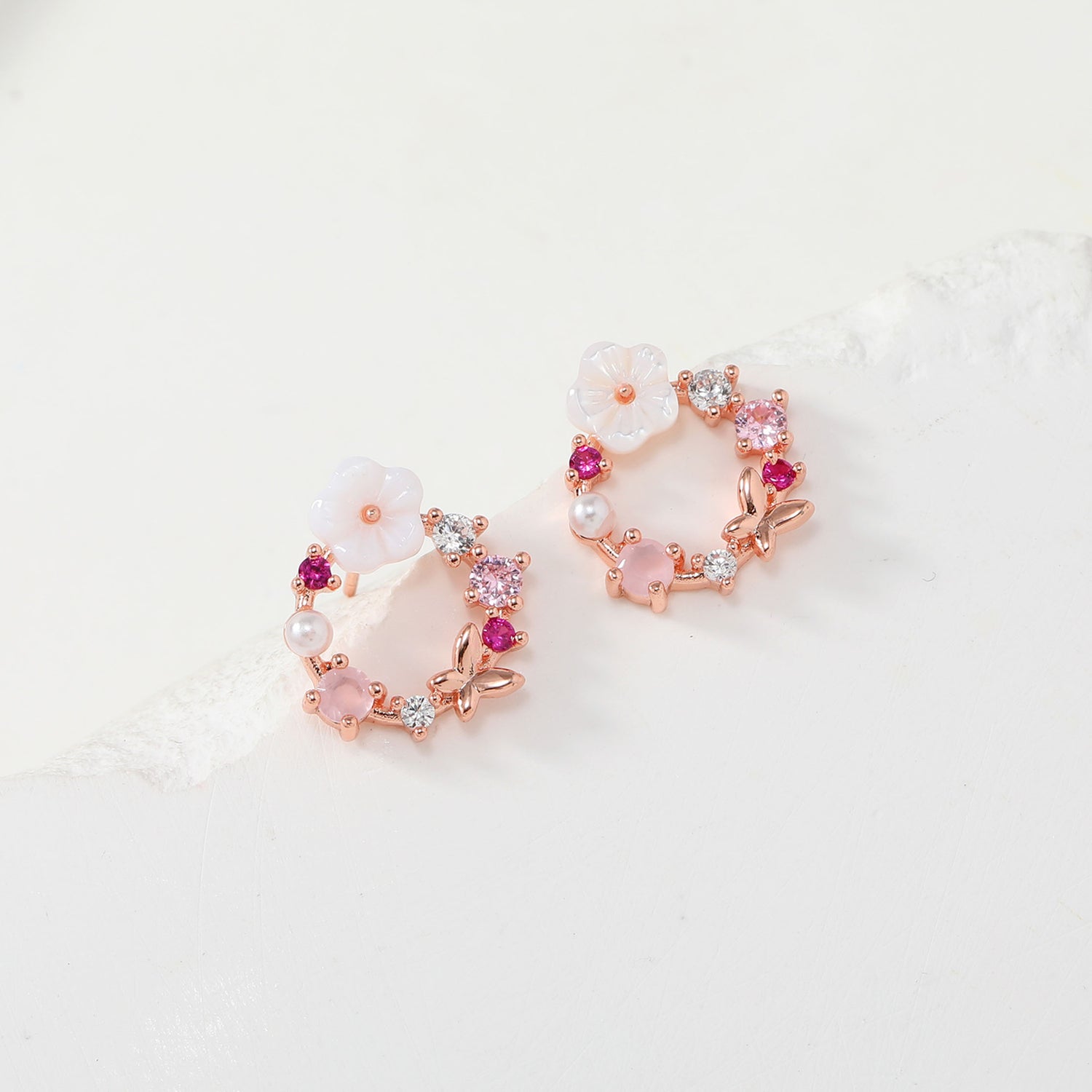 Daisy Wreath Earrings