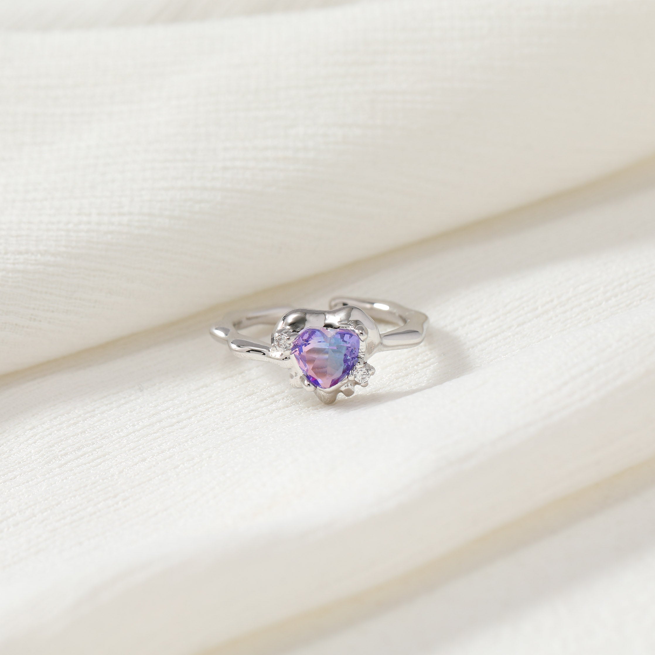 Purple Heart Ring