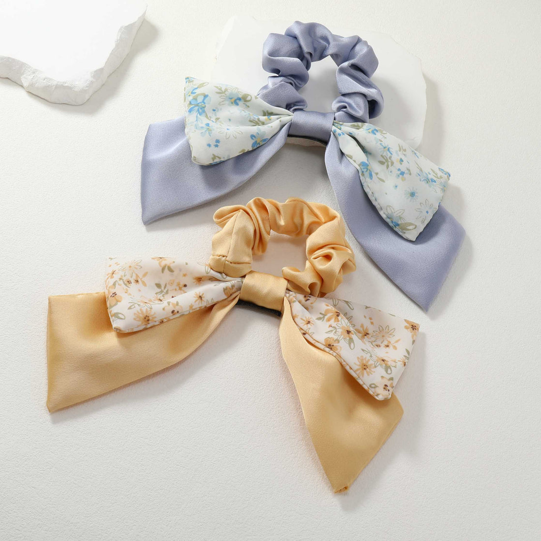 Pastel Gardens Scrunchie Set