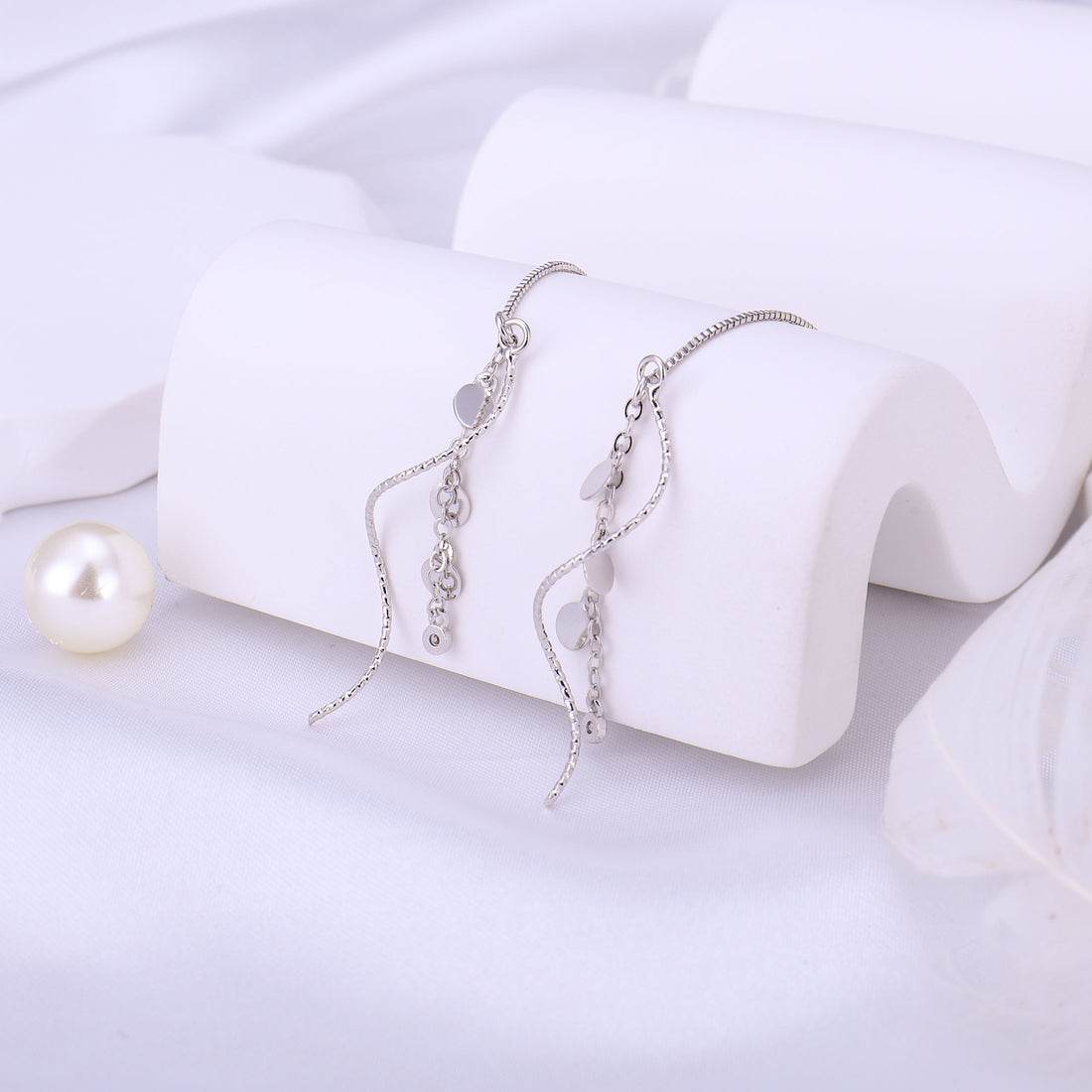 Spiral Drop Earrings