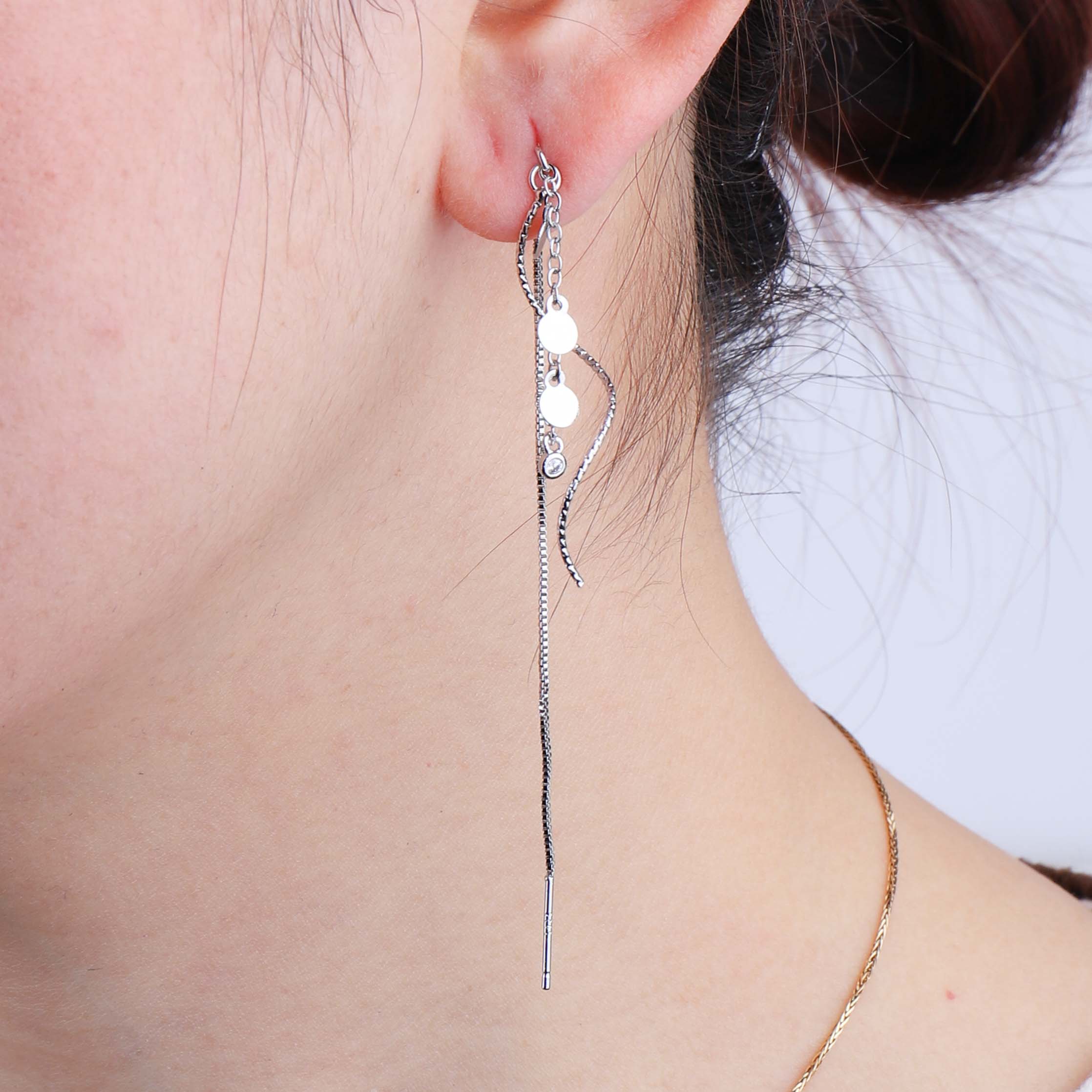 Spiral Drop Earrings