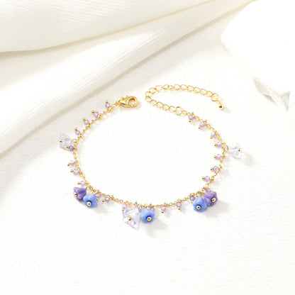 Purple Tulip Bracelet