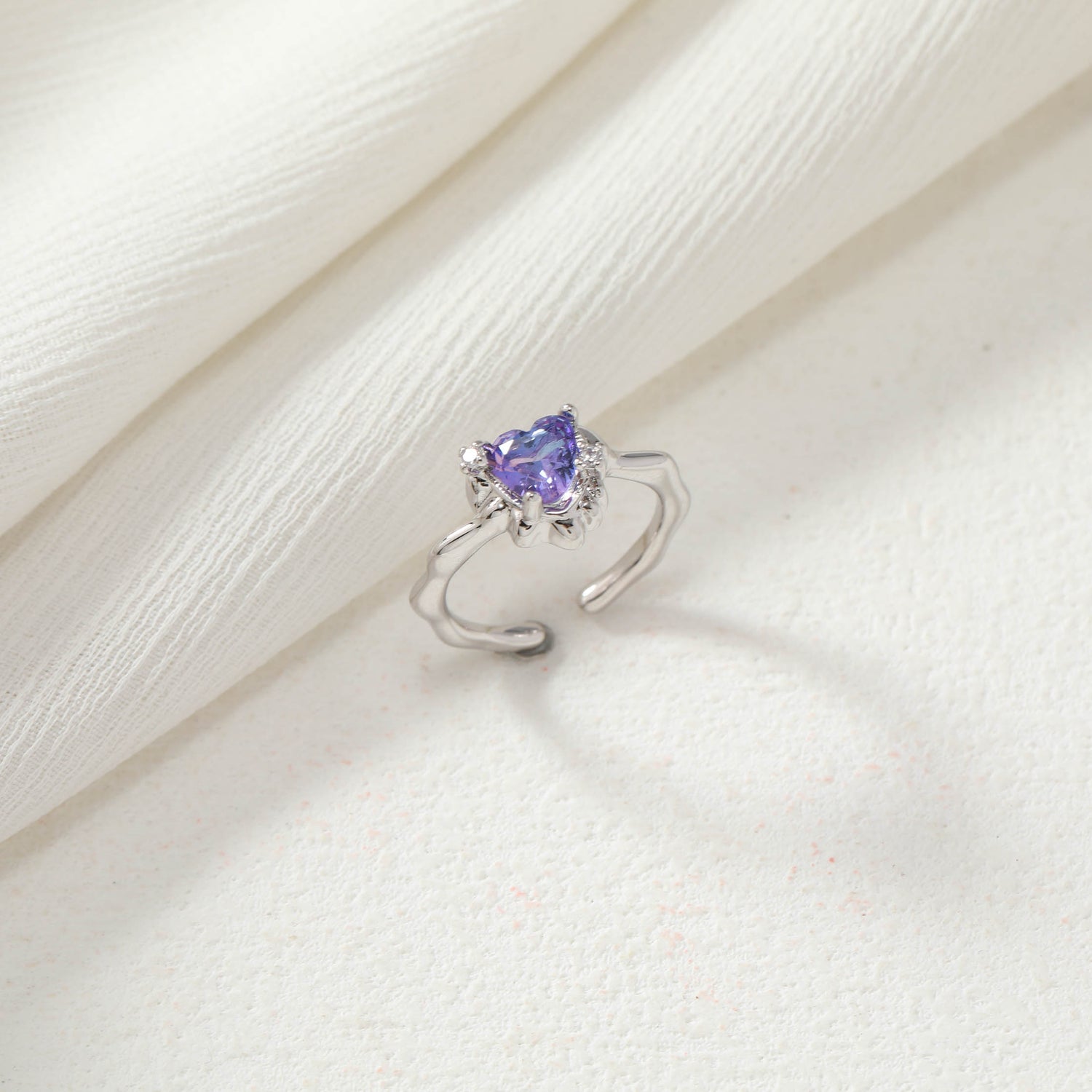 Purple Heart Ring