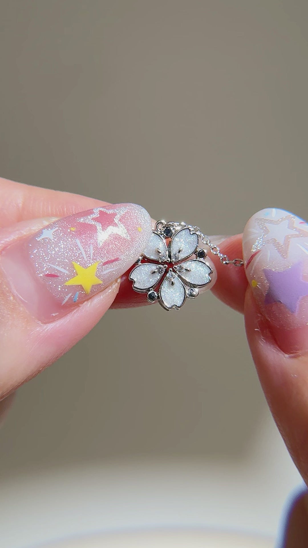 Changing Sakura Necklace