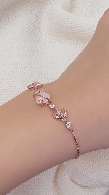 Luna Hearts Bracelet