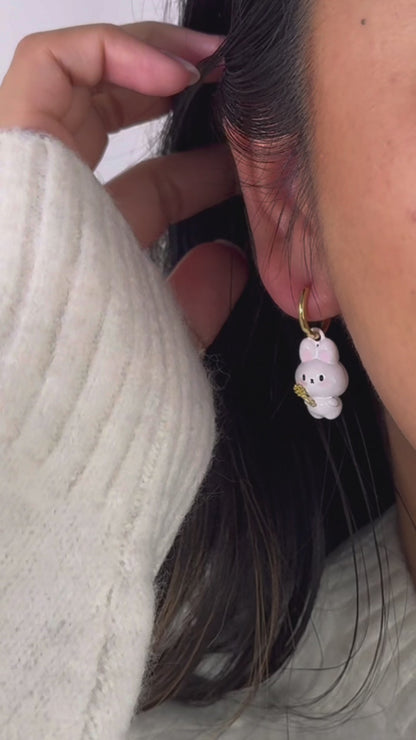Petalhop Bunny Earrings