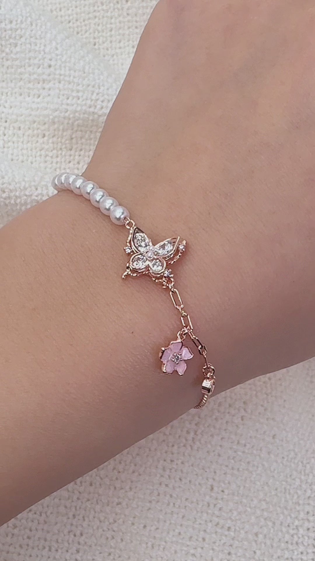 Flutter Butterfly Bracelet