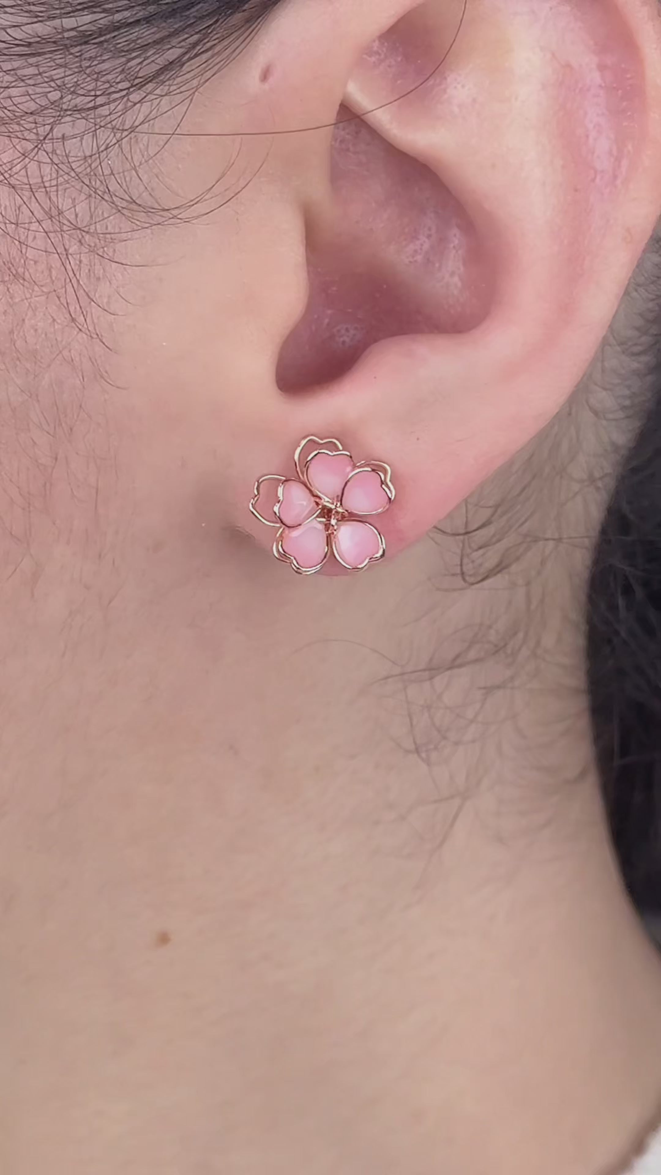 Exquisite Sakura Studs