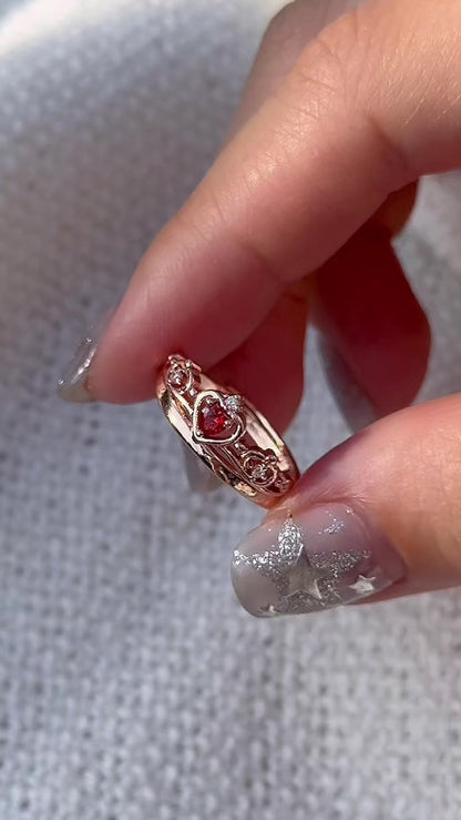Red Crystal Ring
