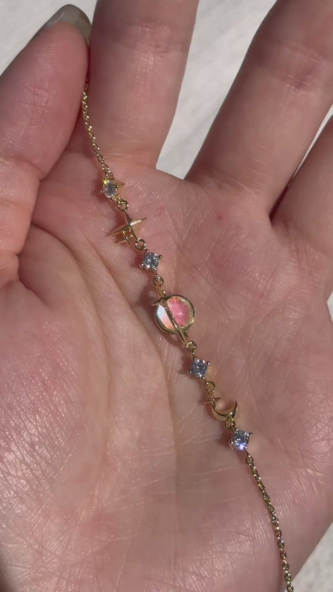 Golden Orbit Bracelet