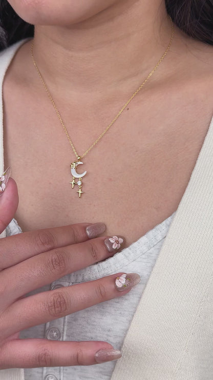Sparkling Moonlight Necklace