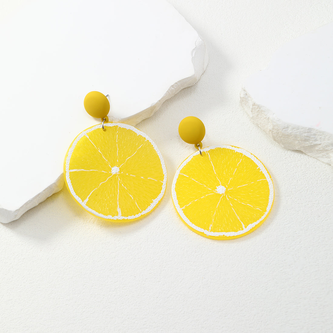 Lemon Slice Earrings