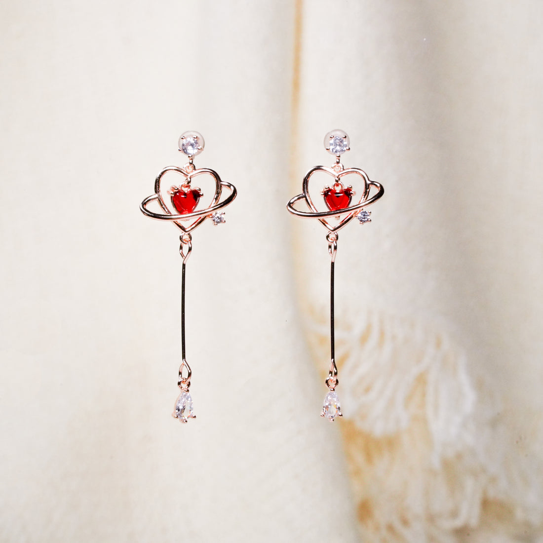 Romantic Heart Earrings