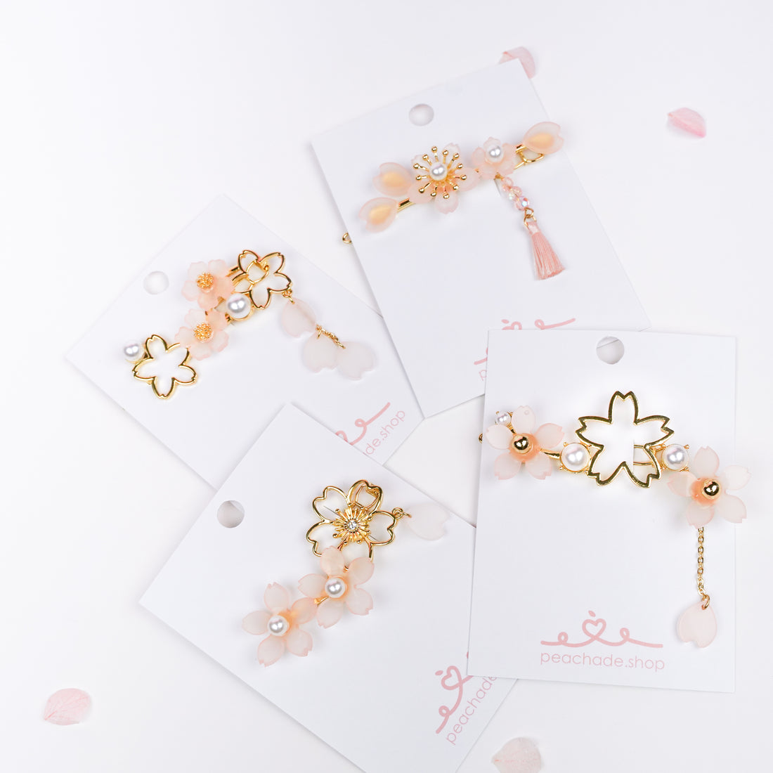 Mystery Sakura Hair Clips