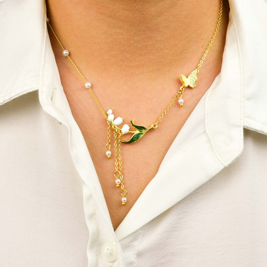 Lily of the Valley Necklace