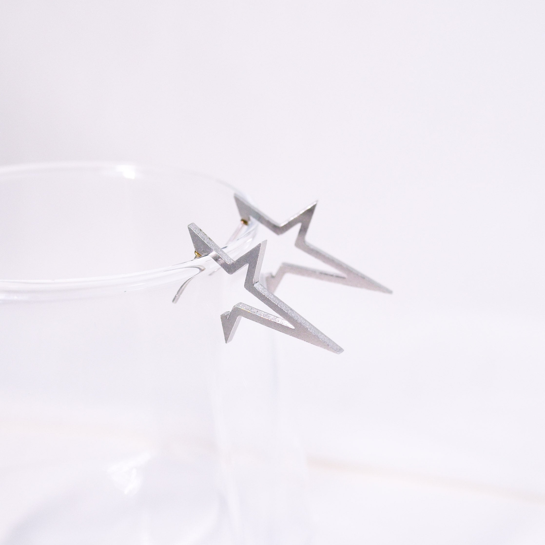 Geometric Star Earrings