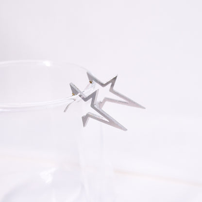 Geometric Star Earrings