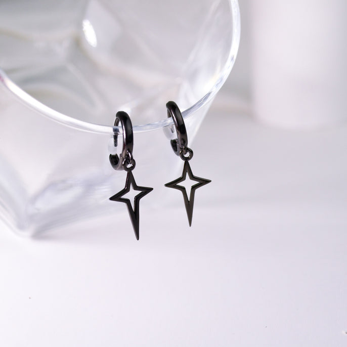 Sparkling Star Earrings