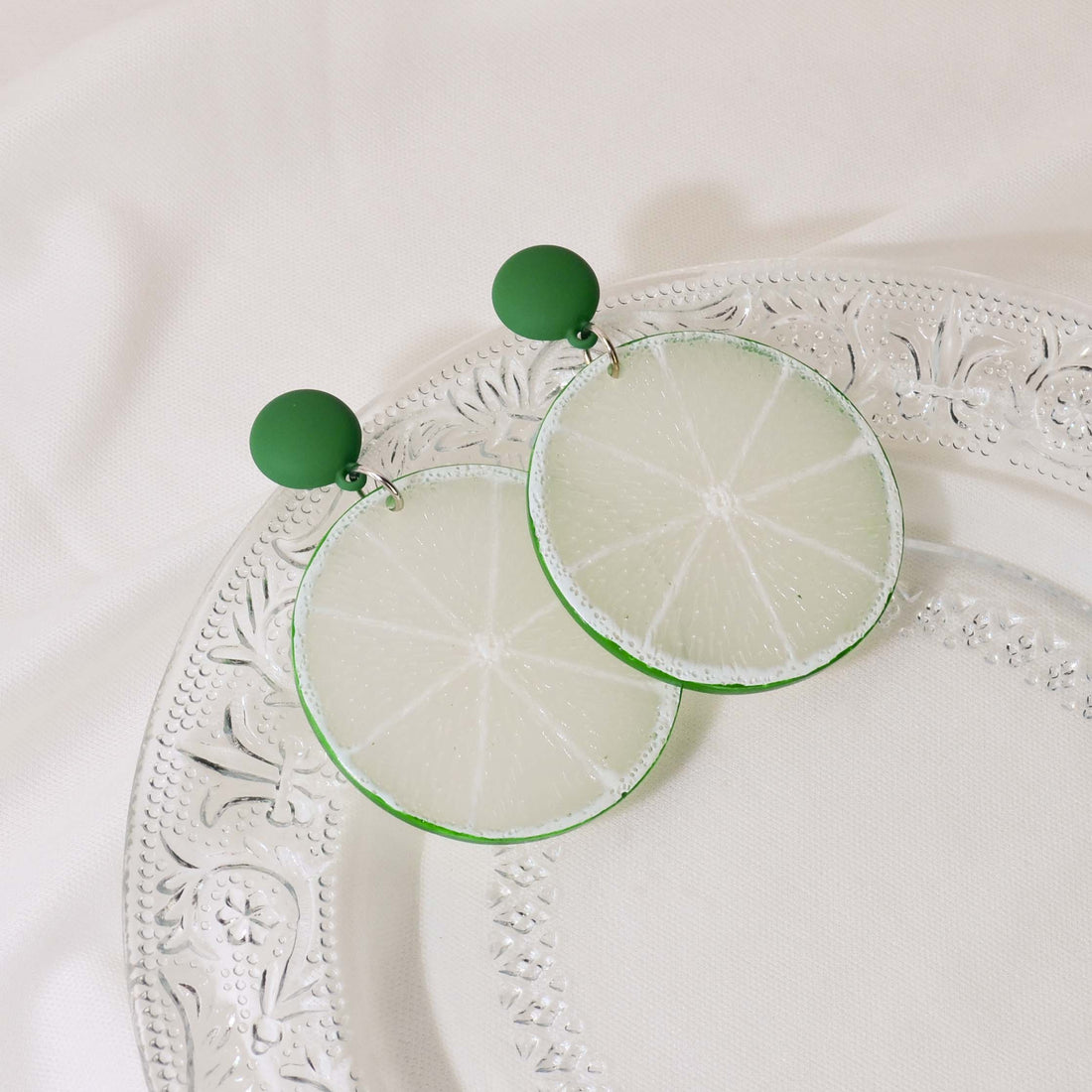 Lime Slice Earrings