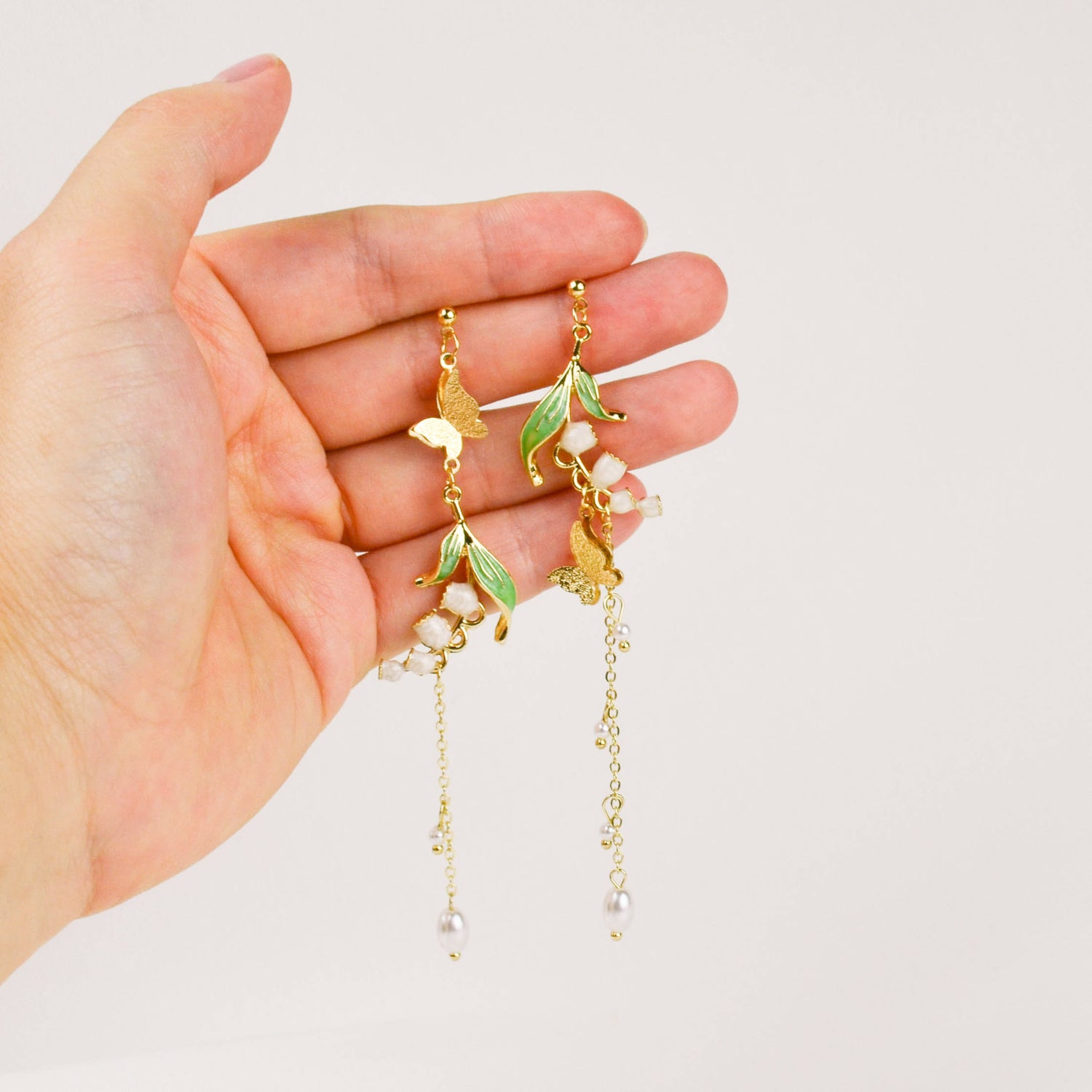 Lily of the Valley Earrings