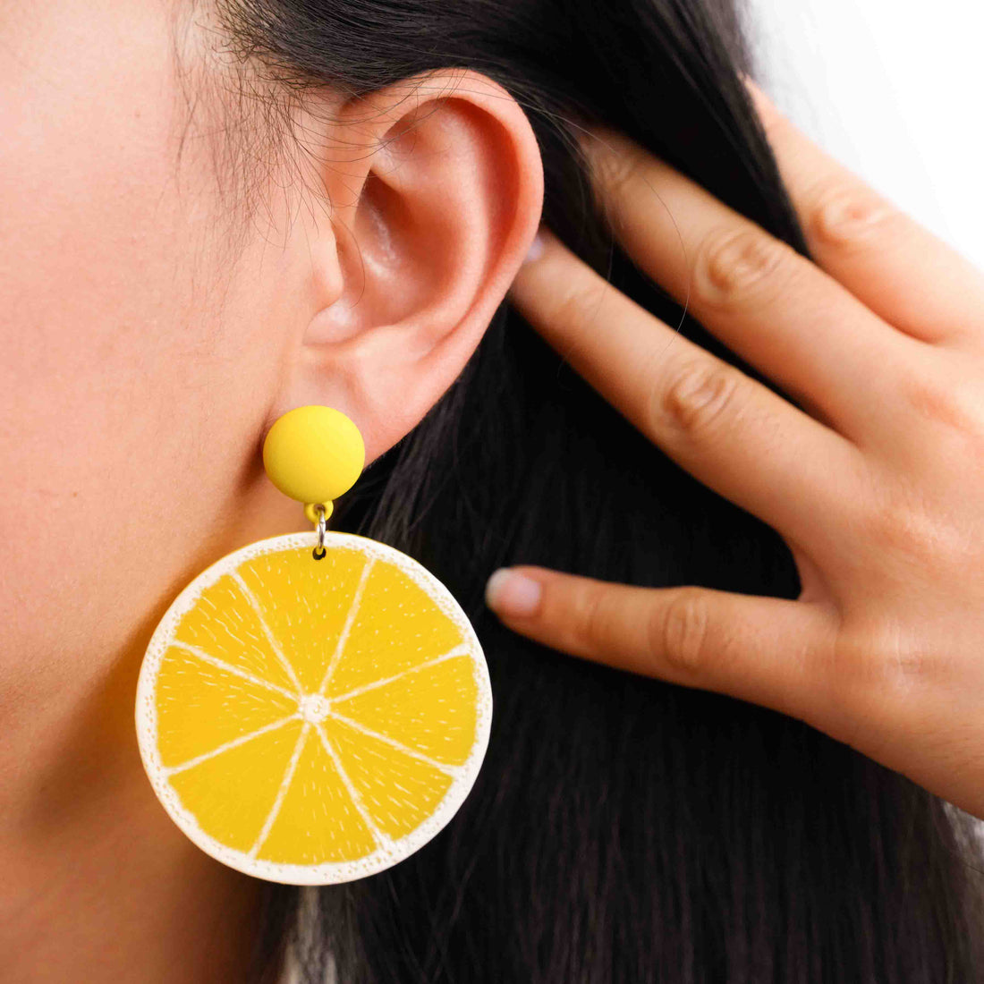 Lemon Slice Earrings